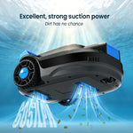 Load image into Gallery viewer, Underside of AIRROBO CP02 official refurbished pool cleaner showing suction openings collecting pool-floor debris