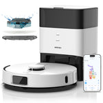 Load image into Gallery viewer, AIRROBO L60+ Self-Empty Robot Vacuum and Mop Cleaner with Ultrasonic Carpet Detection,6000Pa Suction,Laser Obstacle Avoidance,240min Long Runtime