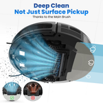 Load image into Gallery viewer, AIRROBO G60 3 in 1 Robot Vacuum and Mop Combo with Smart App&Voice Control,2 in 1 Tank for pet hair