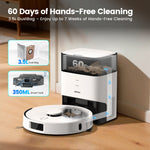 Load image into Gallery viewer, AIRROBO L60+ Self-Empty Robot Vacuum and Mop Cleaner with Ultrasonic Carpet Detection,6000Pa Suction,Laser Obstacle Avoidance,240min Long Runtime