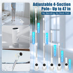 Load image into Gallery viewer, Airrobo BC200 Electric Spin Scrubber - Cordless Cleaning Brush with Power Shower Scrubber & Extension Handle, 4 Heads Electronics Cleaning Brush