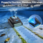 Load image into Gallery viewer, AIRROBO Pool Robot Cleaner 4in1 Omni CP400, Robot Pool Cleaner above Ground Pool and Inground Pool,with Pool Skimmer Robot