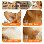 Load image into Gallery viewer, AIRROBO Dog Grooming Kit, 7 Grooming Tools, Pet Grooming Vacuum, Dog Clippers Kit, Low noise, PG80plus
