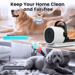 Load image into Gallery viewer, AIRROBO Dog Grooming Kit, 7 Grooming Tools, Pet Grooming Vacuum, Dog Clippers Kit, Low noise, PG80PLUS