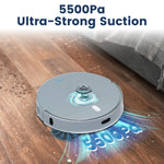 Load image into Gallery viewer, AIRROBO L50 Self-Empty Robot Vacuum and Mop Combo with 5500Pa Powerful Suction for Pet Hair