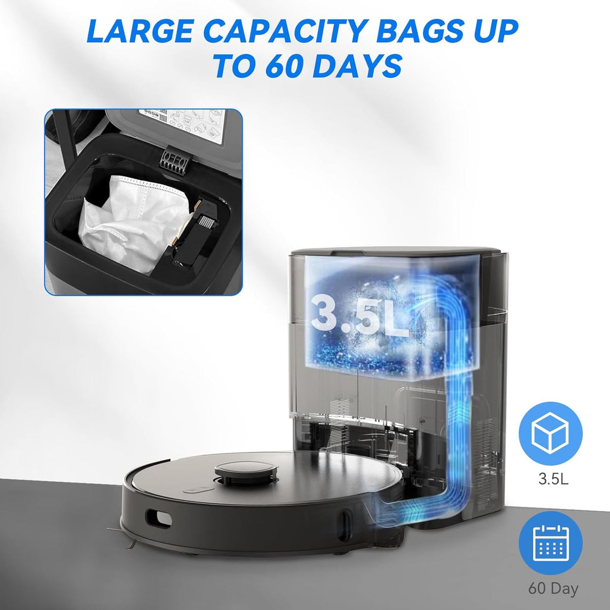 AIRROBO T10+/ T20+/ L40+ Disposable Dust Bag | AIRROBO US Official