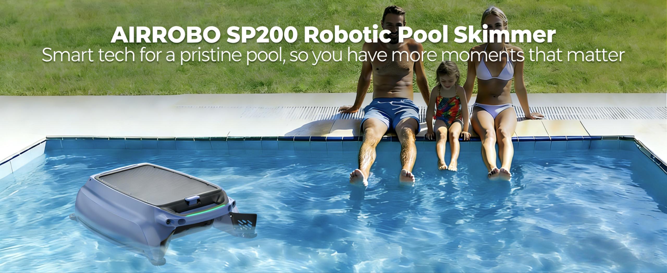 The Ultimate Solar-Powered Pool Skimmer Cleaner SP200: 24/7 Hands-Free Pool Cleaning That Actually Works