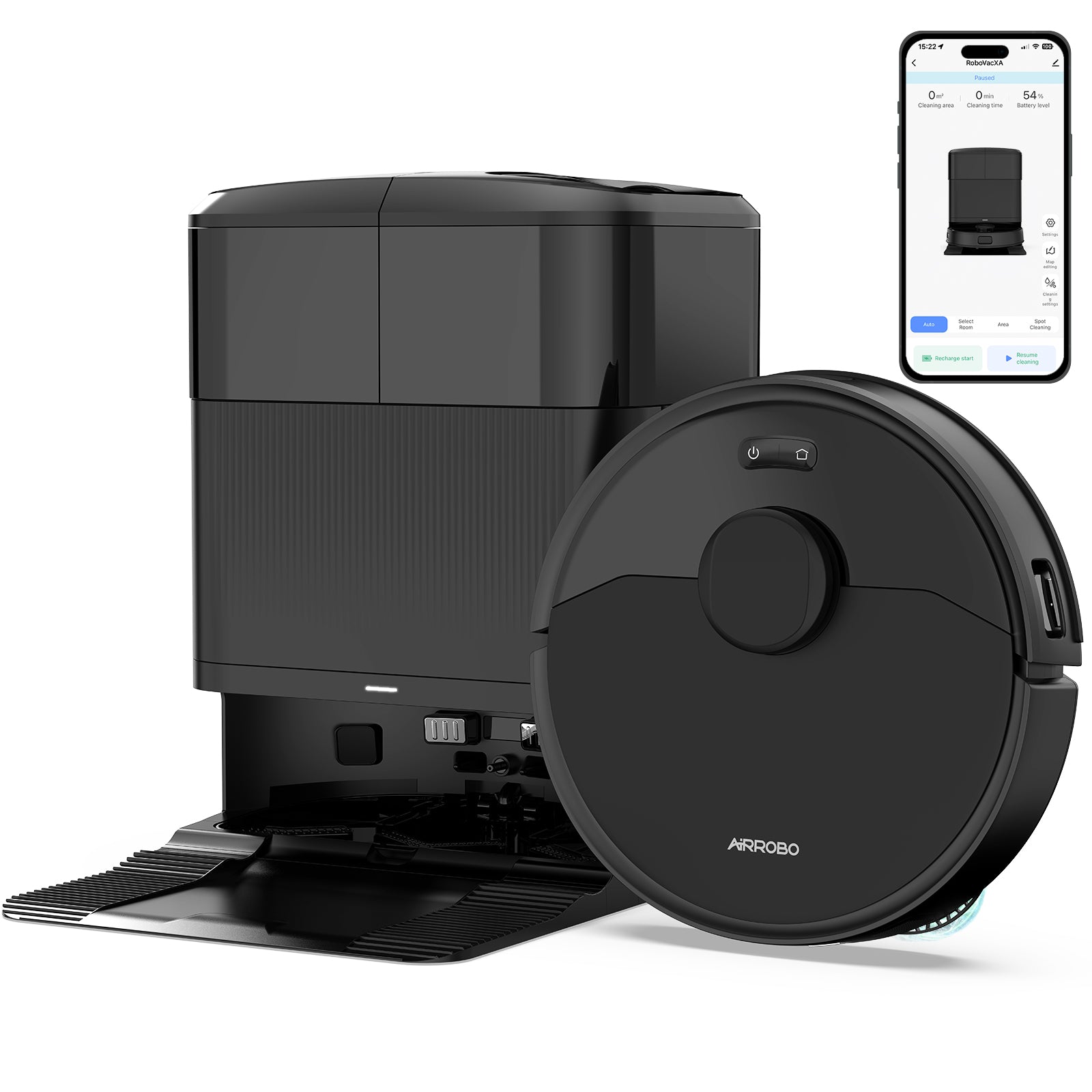 AIRROBO M2 Smart All-in-One Robot Vacuum