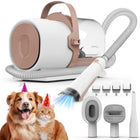AIRROBO PG50 | 5 in 1 Pet Grooming Kit with Vacuum | Pet Vacuum Groomer