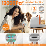 Load image into Gallery viewer, AIRROBO PG10 | 5 in 1 Portable Pet Grooming Kit with Vacuum | Pet Vacuum Groomer
