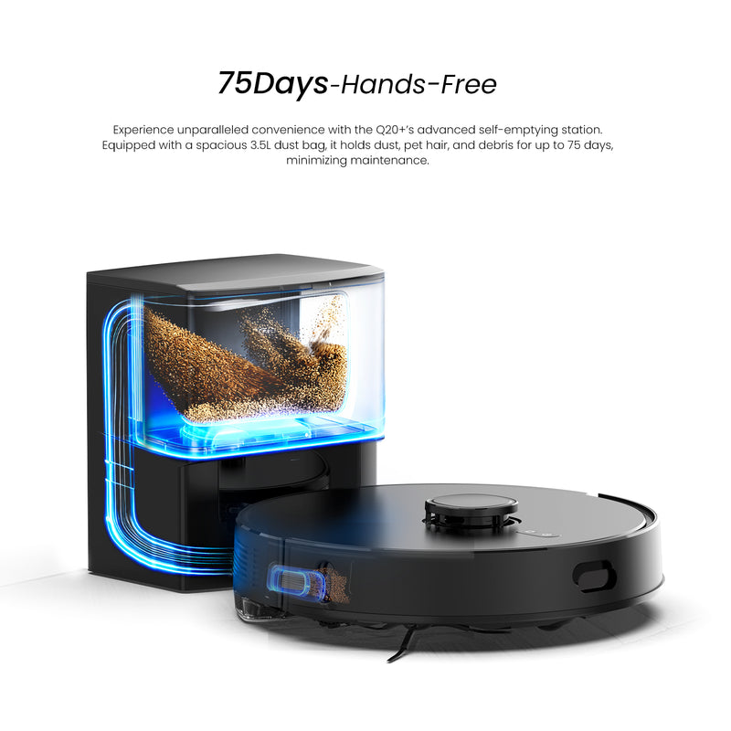 AIRROBO Q20+ Smart LDS Laser Navigation Robot Vacuum