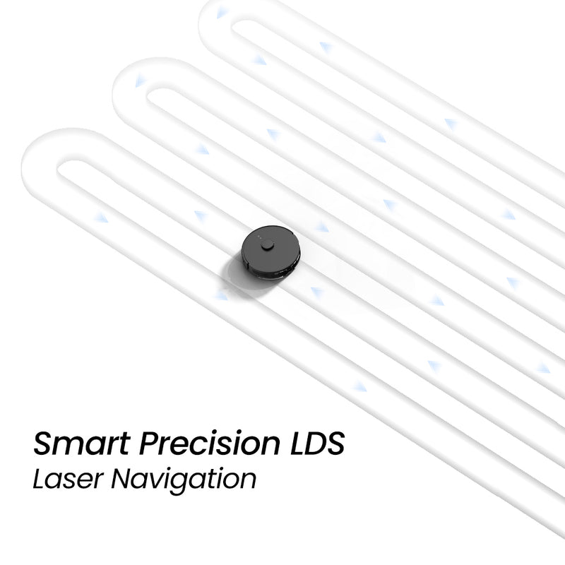 AIRROBO Q20+ Smart LDS Laser Navigation Robot Vacuum