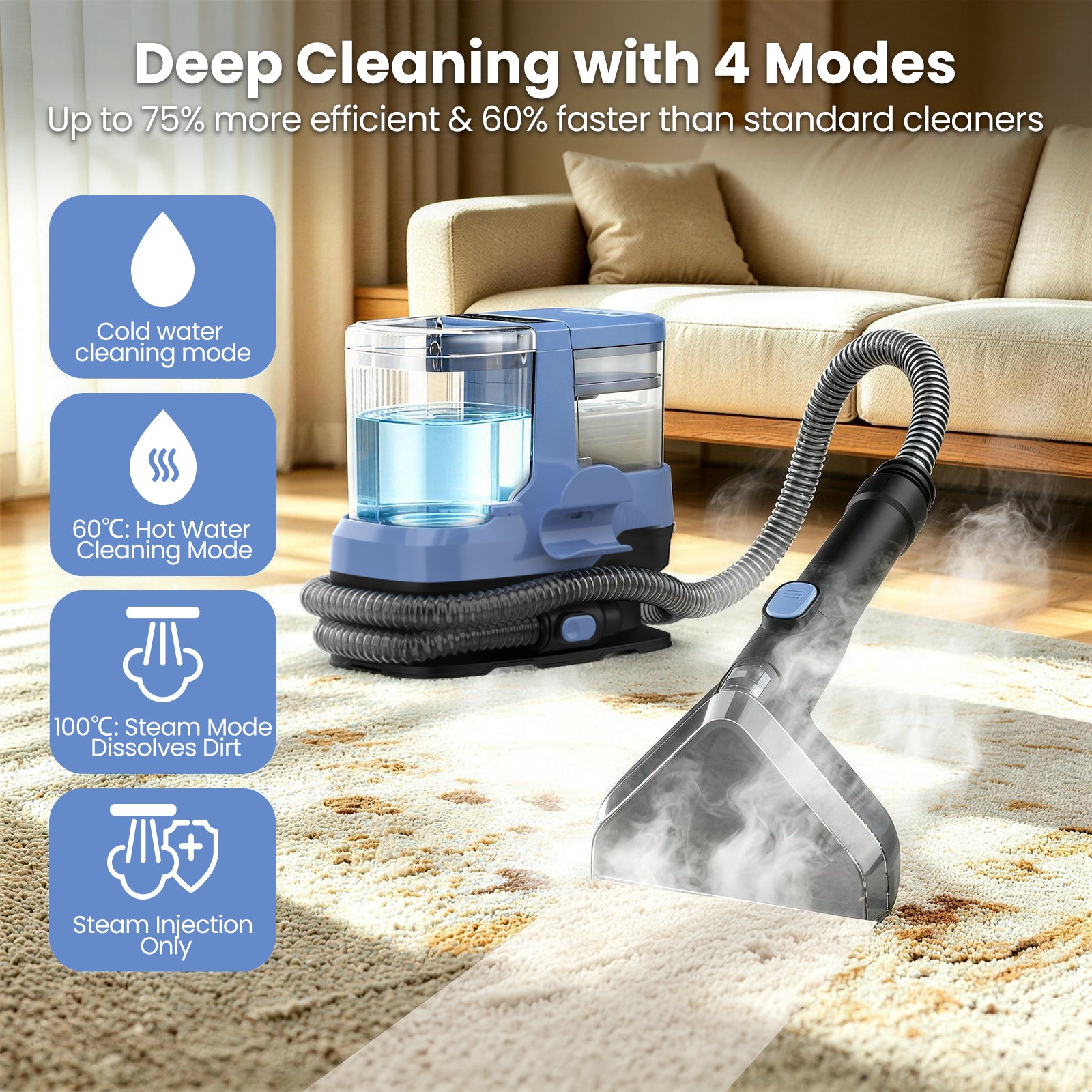 AIRROBO CP100 All-in-One Steam Sterilization Spot Cleaner