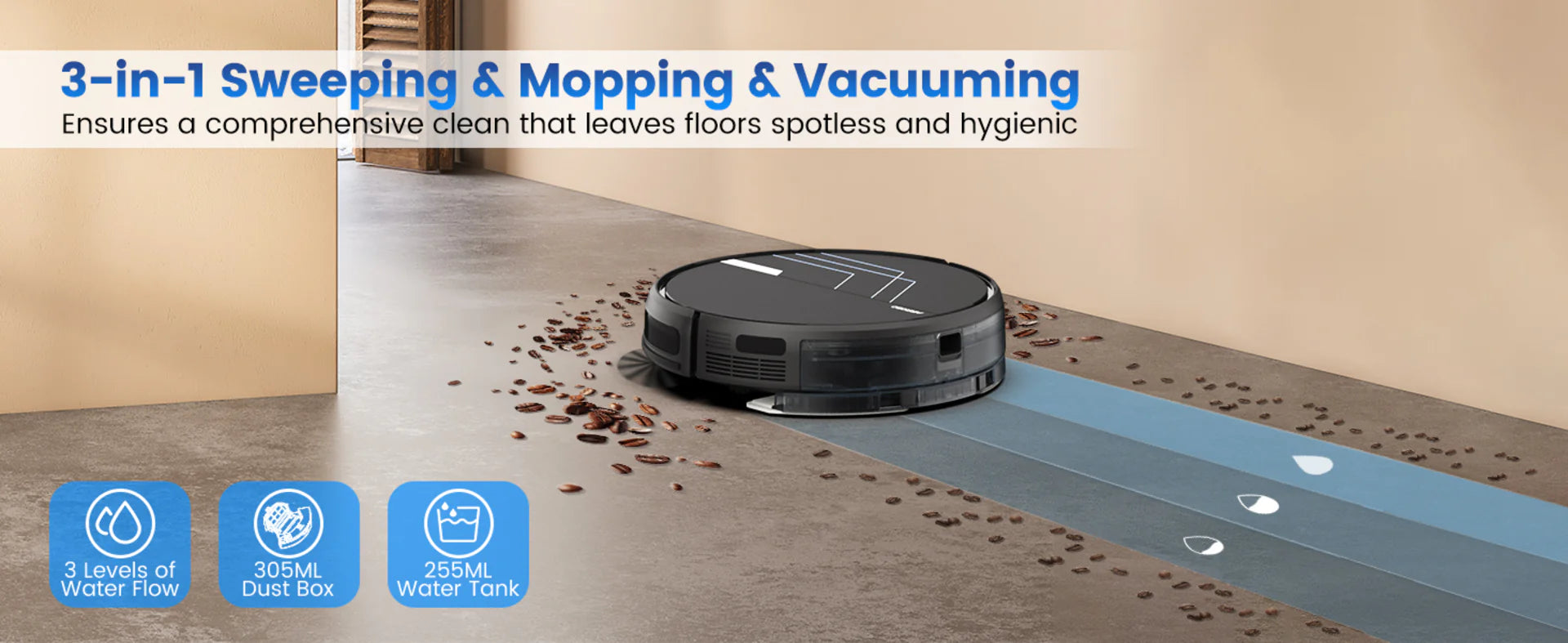 AIRROBO P30 3 in 1 Robot Vacuum
