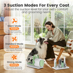 Load image into Gallery viewer, AIRROBO Dog Grooming Kit, 7 Grooming Tools, Pet Grooming Vacuum, Dog Clippers Kit, Low noise, PG80plus

