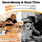Load image into Gallery viewer, AIRROBO Dog Grooming Kit, 5 Grooming Tools, Pet Grooming Vacuum, Dog Clippers Kit GP04
