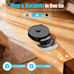 Load image into Gallery viewer, Airrobo Q20+ Robot Vacuum and Mop Self emptying&amp; Refilling,Precision Navigation,Multi-Surface, Pet Friendly

