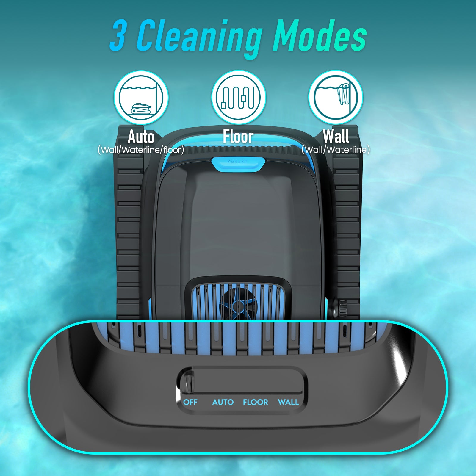 AIRROBO CP20 Cordless Wall-Climbing Robotic Pool Vacuum