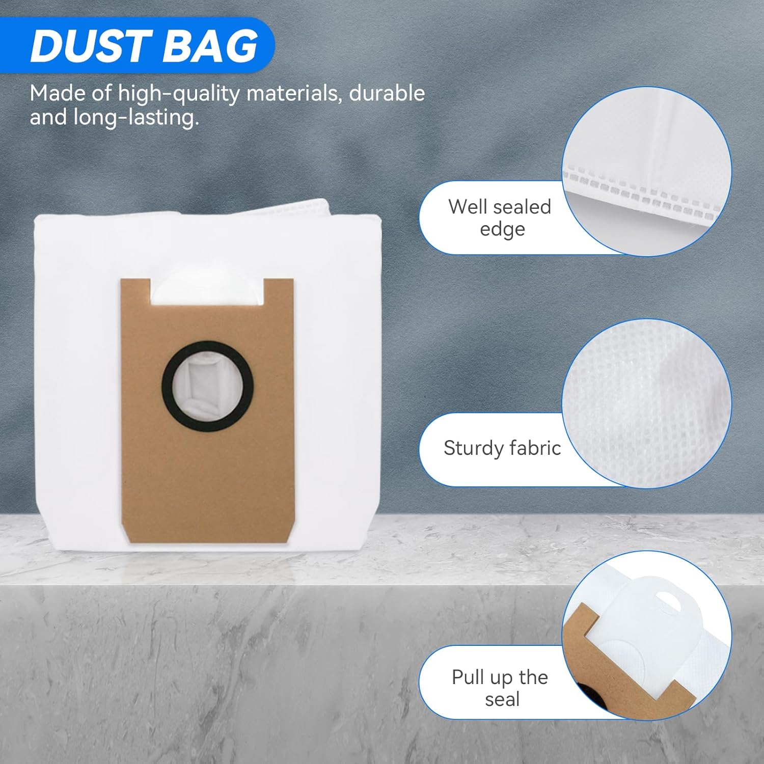 AIRROBO T30+/L60+ 6 PCS Disposable Dust Bag