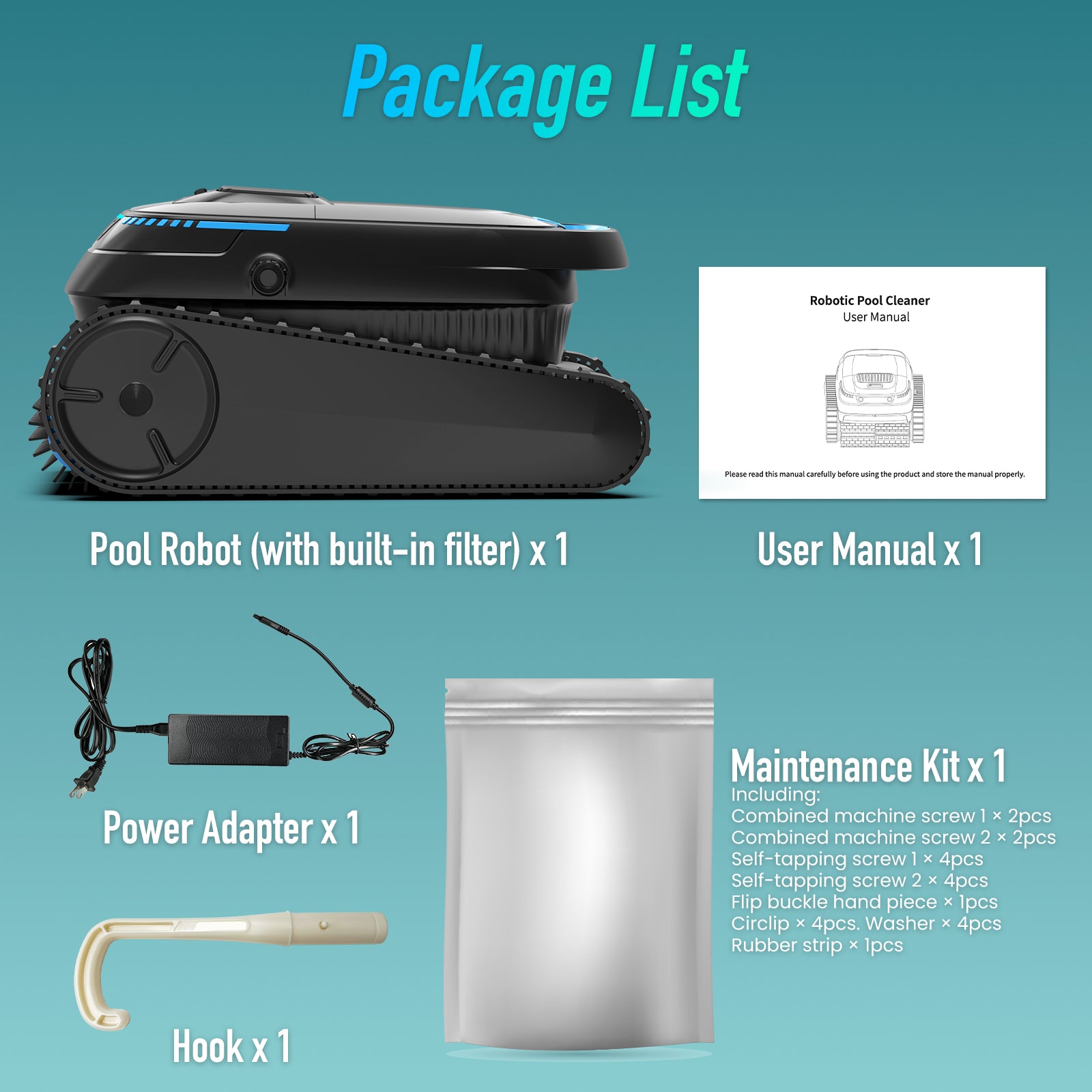 AIRROBO PC10 Cordless Robotic Pool Cleaner Pool Cleaning Robot AIRROBO PC10 Cordless Robotic Pool Cleaner Pool Cleaning Robot