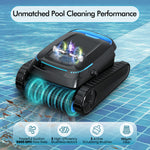Load image into Gallery viewer, BOTLIFE PC10 Cordless Pool Robot Vacuum for Inground Pools, 5000 GPH Powerful Suction Robotic Pool Cleaner, Wall Climbing &amp; Waterline Scrubbing, 120 Mins Runtime, Smart Navigation for Floor/Wall/Waterline
