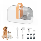 AIRROBO PG10 | 5 in 1 Portable Pet Grooming Kit with Vacuum | Pet Vacuum Groomer