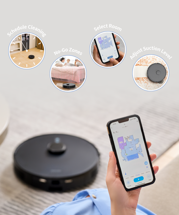 AIRROBO T20+ Robot Vacuum and Mop Combo AIRROBO T20+ Robot Vacuum and Mop Combo