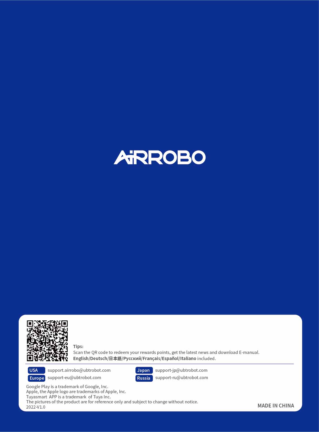 AIRROBO T10+ User Manual | US Official Website AIRROBO T10+ User Manual | US Official Website